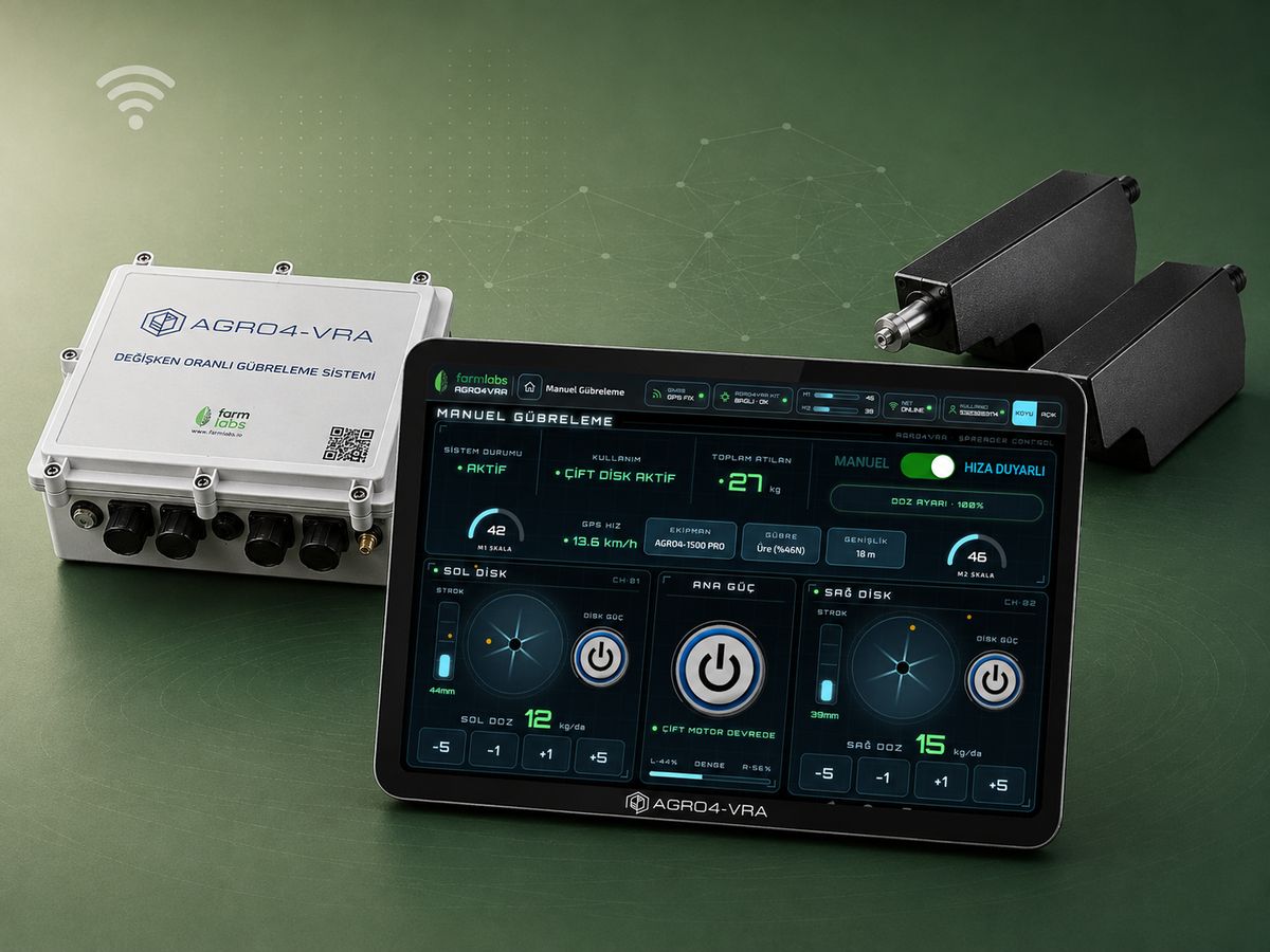 AGRO4-VRA KIT — manual & speed-sensitive control