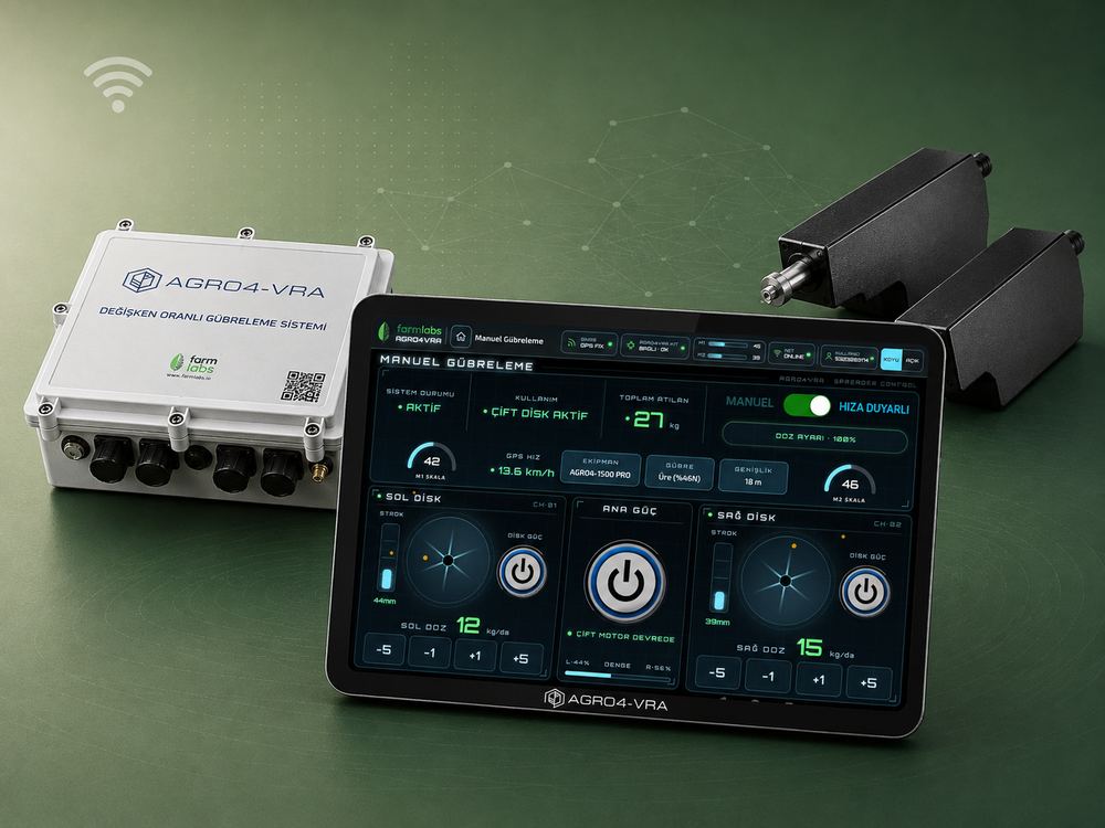 🎛️ AGRO4-VRA KIT — manual & speed-sensitive control